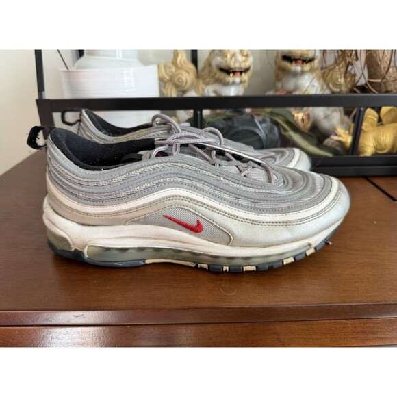 Size 9 - Nike Air Max 97 OG QS 2017 Silver Bullet Pre-Owned - Picture 1 of 9